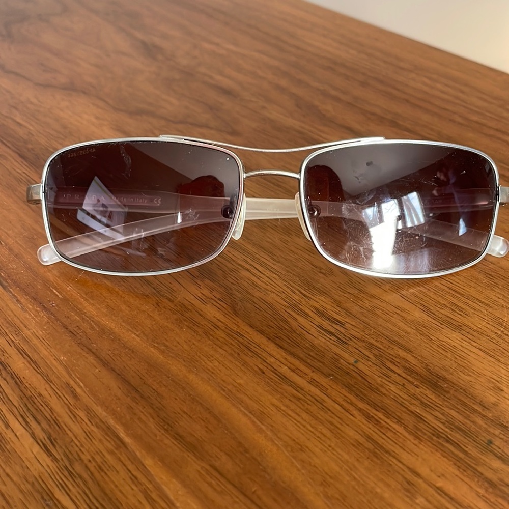 Prada unisex sunglasses.